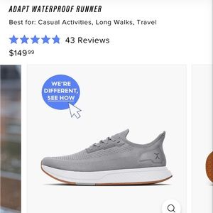 Flux footwear adapt waterproof runner 7.5